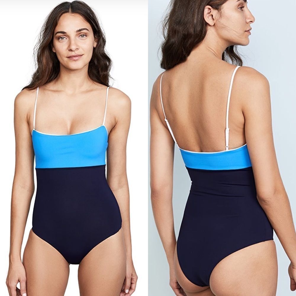 Tavik‎ scarlet one piece swimsuit colorblock